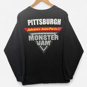 2000's Pittsburgh Monster Jam Men's Large Black Long Sleeve